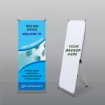 Stand Banner With PVC Print - 6x3 Feet