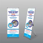 Stand Banner Outdoor 5ft X 2ft