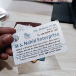 visiting card printing by Sharalipi Printing Press in Bangladesh