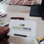 350 Gsm Spot UV Visiting Cards (Round Cutting)