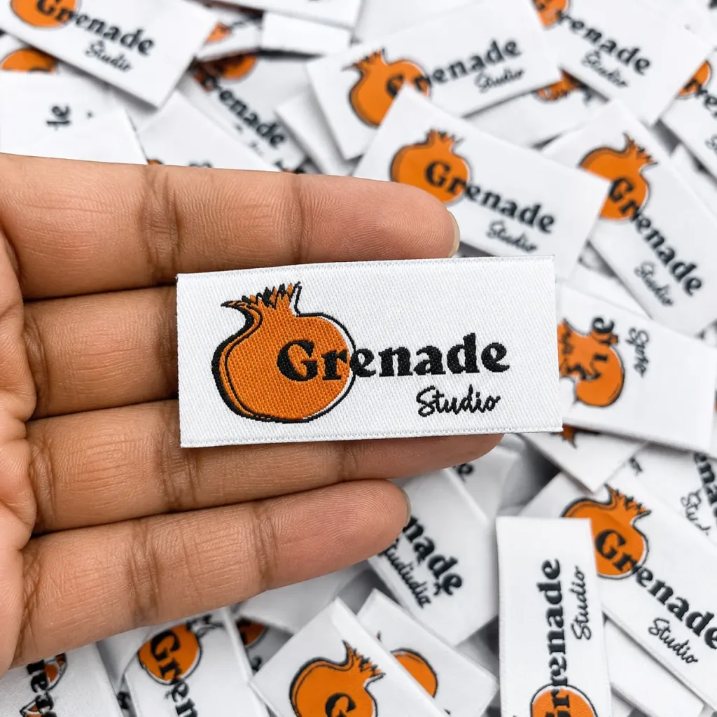 custom woven label