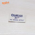 Cotton woven label printing for garments in Bangladesh