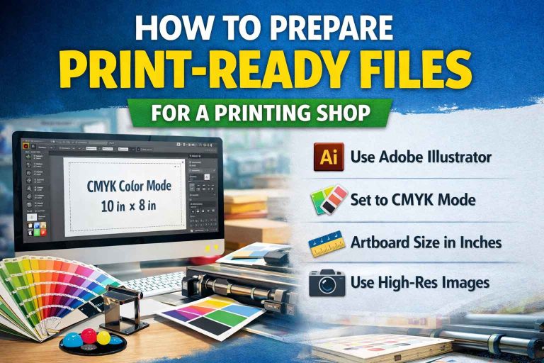 How to Prepare Print-Ready Files for a Printing Shop
