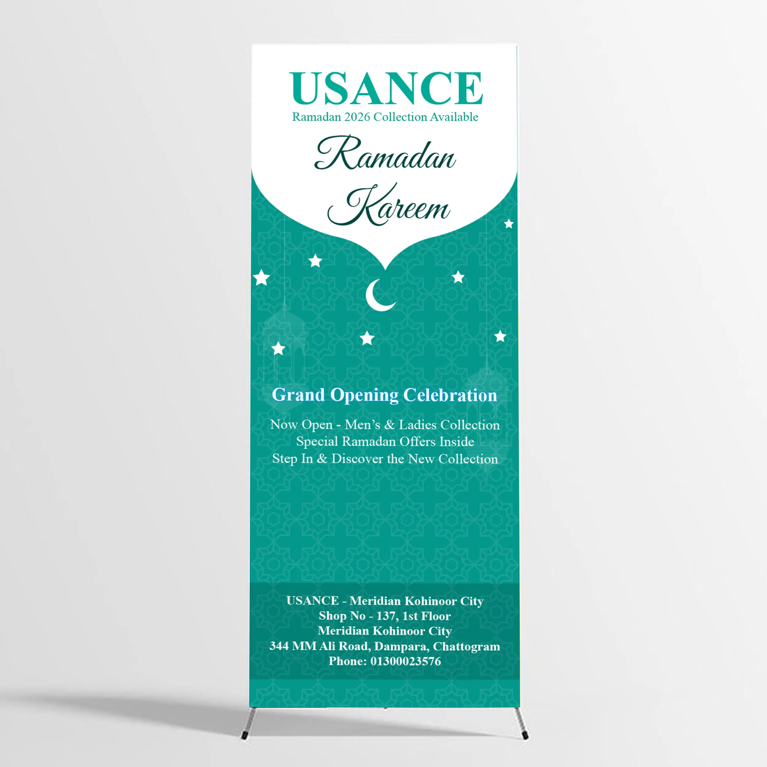 Custom X Banner Stand for Shopping Malls & Fashion Shops Custom X Banner Stand for Shopping Malls & Fashion Shops