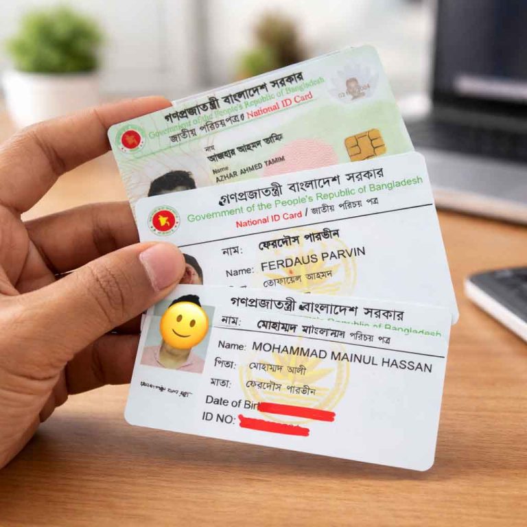 bangladesh national id card print online