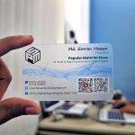 Transparent Plastic Visiting Card - Image 3