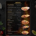 Restaurant menu book print online 1
