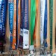 Wide 2 cm ribbon lanyard designed for ID cards