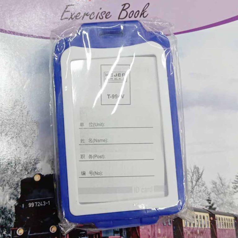 Kejea T-1450V PP Plastic Double-Side ID Card Holder
