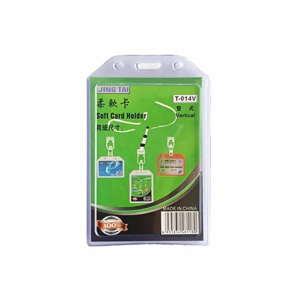Transparent ID Card Holder