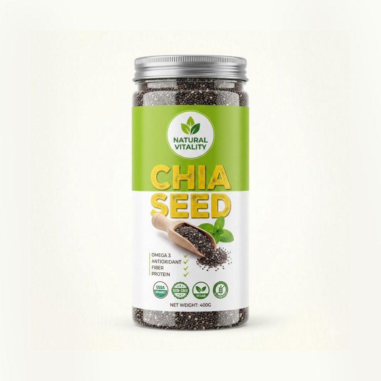Label Sticker for Chia Seed