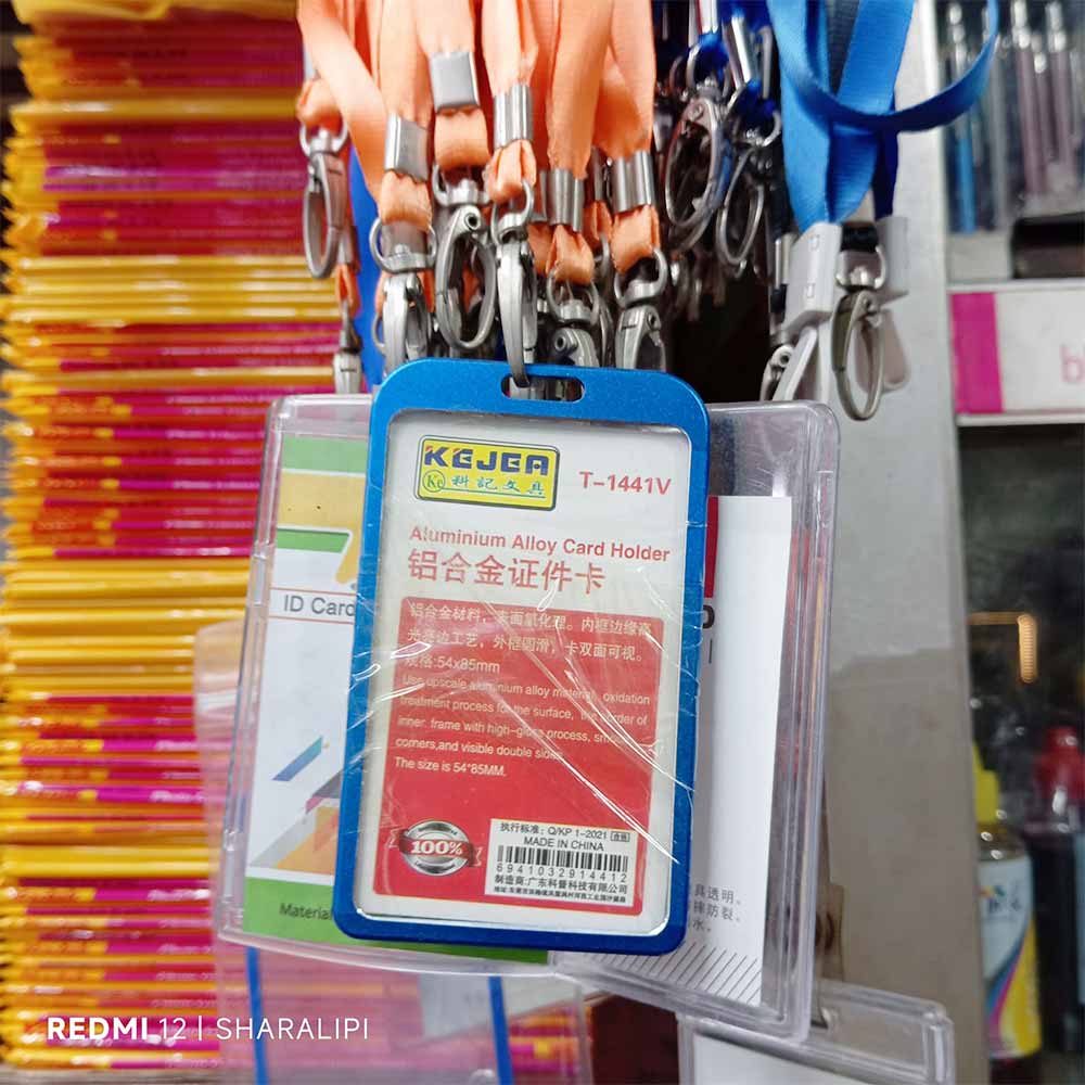Aluminum Alloy Metallic ID Card Holder