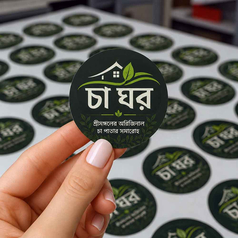 3 CM Round Sticker Price in Bangladesh
