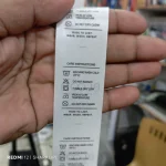 Custom Satin Care Labels for Clothing - Image 2