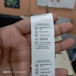 Custom Satin Care Labels for Clothing - Image 5