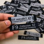 Custom End Fold Woven Tag