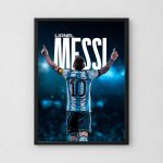 Messi Canvas Wall