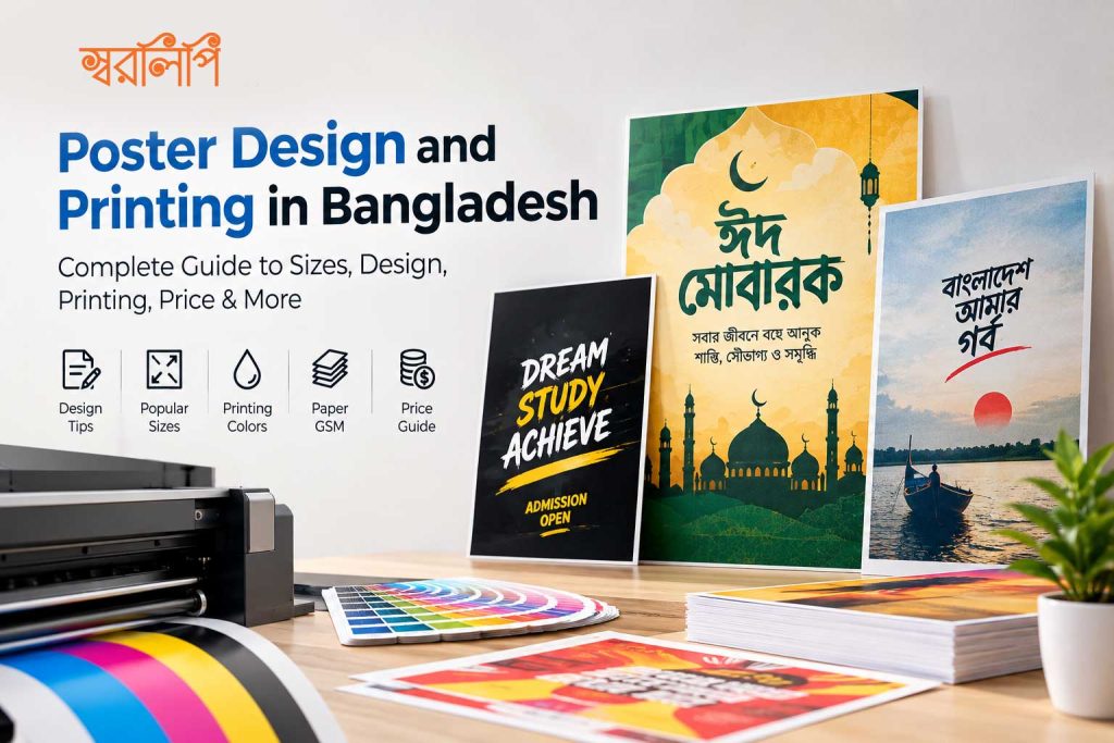Poster Design & Printing guide in bangladesh