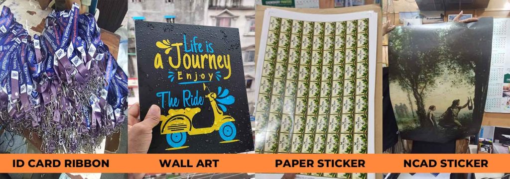 Different-sticker-printing